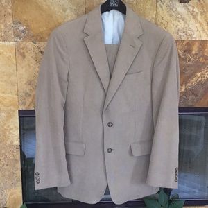 Beige Corduroy suit 38
